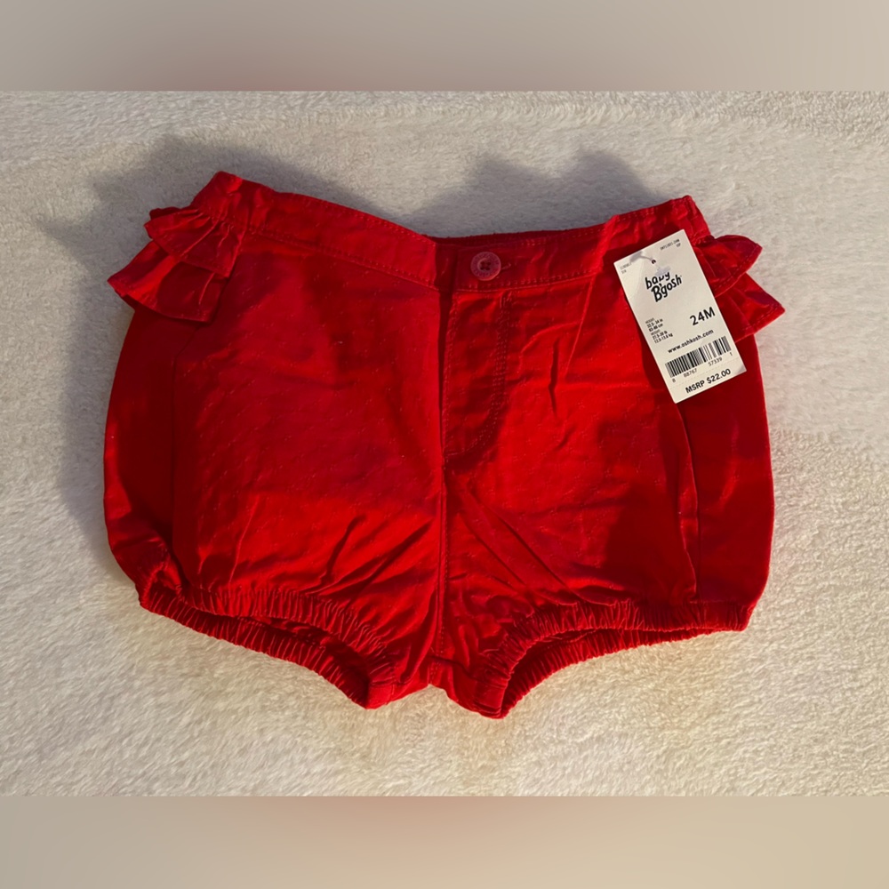 💕 NWT OshKosh B’Gosh Ruffle Shorts